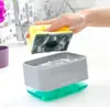 Dávkovač mýdla 2 v 1 pro umyvadlo Pushoap InnovaGoods Náhled obrázku produktu 7