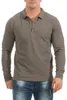 Mivaro Herren Poloshirt 5er Pack Langarm - Langarmshirt mit Produktbild-Vorschau 6