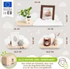 Outentin Wandregal Wolke Kinderzimmer - Wolken Regal Produktbild-Vorschau 2