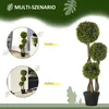 HOMCOM Sztuczna roślina, bukszpan w doniczce, 90 cm, Podgląd zdjęcia produktu 5