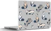 MuchoWow® Laptop Aufkleber Sticker Cover Muster - Katze - Produktbild-Vorschau 1