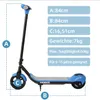 Elektroroller für Kinder ab 6 Jahren, 14 km/h, 5-8 km Produktbild-Vorschau 2