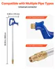 SucceBuy – hydrant ogrodowy odporny na mróz, 980 mm, Podgląd zdjęcia produktu 5