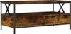 vidaXL Konferenční stolek Smoked Oak 100x51x45 cm Dřevěné Náhled obrázku produktu 1
