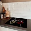 KitchenYeah© Herdabdeckplatte Rotwein - Weißwein - Glas - Produktbild-Vorschau 5