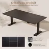 Bureau réglable en hauteur FLEXISPOT QB2 Électrique 200 x Voir les images du produit 4