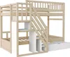Patrová postel Sweiko z masivu 90x200 cm, S vysokým Náhled obrázku produktu 16