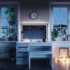 Toaletní stolek Vicco Sherry Bílá 120 cm se zrcadlem LED a Náhled obrázku produktu 4