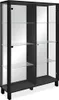 finori Albi 53A Highboard, schwarz / Spiegel Maß: B x H x T Produktbild-Vorschau 4