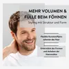 PARSA Beauty Men Power Volume Brush Carbon Haarbürste Produktbild-Vorschau 5