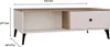 POINT 2S 110 Cachemire Beige Chêne Castello Table basse 2 Voir les images du produit 13