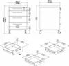 Kommode - Weiß 48,2x49,1x68,2h cm Produktbild-Vorschau 15