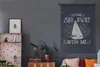 MuchoWow® Wandteppich Wandbehang Jahrgang - Segeln - Boot Produktbild-Vorschau 5