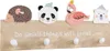 Garderobenleiste - Beige - Tiermotive - 30 x 12 cm - mit 4 Produktbild-Vorschau 1