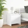 vidaXL Noční stolek bílý 45x34x44,5 cm odvozený výrobek ze Náhled obrázku produktu 1