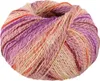 Lana Grossa - Torto 0006 blassgelb lila weinrot orange rosa Produktbild-Vorschau 1
