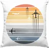 Trendation - Pilot Geschenk Deko-Kissen mit Füllung 40x40 Produktbild-Vorschau 1