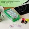 TimeTEX - Portacarte in plastica resistente, formato A8, Anteprima dell’immagine prodotto 8