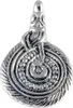 Schlangenamulett Schmuck Anhänger 925er Silber - Wikinger - Produktbild-Vorschau 1