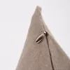 Magma Kissenhülle Leinen LION einfarbig taupe 40x40cm Produktbild-Vorschau 3