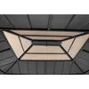 A close-up view of the roof structure of a gazebo. Produktbild-Vorschau
