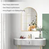 HOMCOM Wandspiegel Fensterspiegel 91 x 60 cm Dekorativ Produktbild-Vorschau 4
