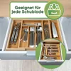 Loco Bird Besteckkasten für Schubladen aus Bambus – Produktbild-Vorschau 7