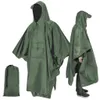 3in1 Multifunktional Regenponcho Klappbar Wasserdicht Produktbild-Vorschau 2