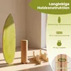 Planche d'équilibre COSTWAY en bois de bouleau, planche Voir les images du produit 4