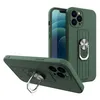 HQWear Silikon-Ringhlle fr Apple iPhone 12 Mini, Dunkelgrn Produktbild-Vorschau 1