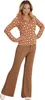 A woman is posing in a 70s-style outfit. Produktbild-Vorschau