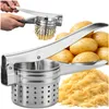 KRUMAD, pressa per patate in metallo, 26,5 cm, pressa per Anteprima dell’immagine prodotto 1