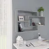 vidaXL Nástěnná police Grey Sonoma 104x20x58,5 cm výrobek Náhled obrázku produktu 2