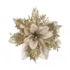 A decorative glitter flower ornament. Produktbild-Vorschau