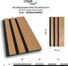 HEXIM Akustikpaneele Holz Musterstück Mila - flexible Produktbild-Vorschau 2