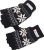Halbfinger Handschuh  mit Norweger Muster Thinsulate für Produktbild-Vorschau 1