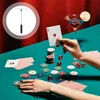 A casino scene with playing cards, poker chips, dice, and a martini glass. Produktbild-Vorschau