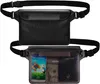 Wasserdichte Handyhülle 2er Set schwarz Tasche für Strand Produktbild-Vorschau 1
