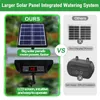 Comparison of two solar watering systems, highlighting the features of one over the other. Produktbild-Vorschau