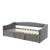 INONEFT Multifunktionales ausziehbares Schlafsofa 90 x 200 Produktbild-Vorschau 14
