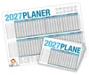 itenga Urlaubsplaner Projektplaner 2027 Wandkalender DIN A2 Produktbild-Vorschau 1