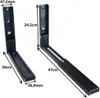 Bayli Mikrowellenhalterung Ausziehbar 30-47cm – Microwelle Produktbild-Vorschau 7