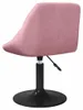 vidaXL Esszimmerstuhl Rosa Samt Produktbild-Vorschau 4