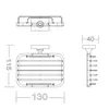 Aqualine APOLLO Seifenschale, Chrom Produktbild-Vorschau 2