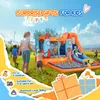 Dmuchany zamek dmuchany Outsunny ze zjeżdżalnią dla 4 Podgląd zdjęcia produktu 5