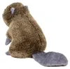 Kuscheltier Biber sitzend 22 cm braun Plüschbiber Produktbild-Vorschau 4
