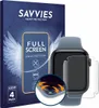 4x Savvies Fullscreen Schutzfolie für Apple Watch SE 3 (44 Produktbild-Vorschau 1