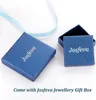 Josfeva Argent Sterling Couple Réglable Alliances Blanc Voir les images du produit 7