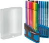 Stabilo Pen 68 Farbparade Anthrazit hellblau, 20st. Produktbild-Vorschau 1
