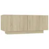 vidaXL TV Schrank Sonoma Eiche 100x35x40 cm Holzwerkstoff - Produktbild-Vorschau 3